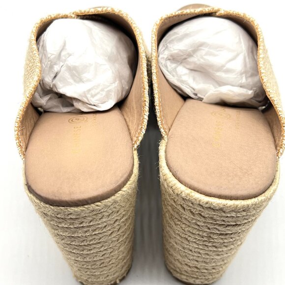 Chinese Laundry‎ Womens Size 7 Espadrilles Wedge Platforms Sandals Shoes - Picture 7 of 16